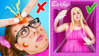 🥴 De la MESSY Nerd GIRL la Barbie! Transformarea extremă a lui Barbie de La La Life