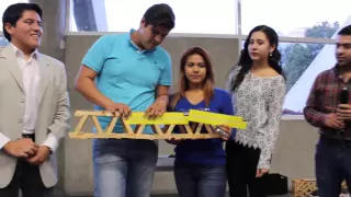 Concurso de Puentes de Palitos de Madera