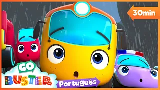 Perdidos na Tempestade | Go Buster em Português | Desenhos Animados para Crianças