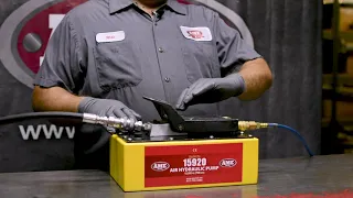 Priming your 10,000 PSI Air Hydraulic Pump with AME repair Tech