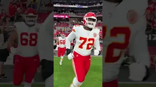 The lines are locked in 😤 | Chiefs vs. Cardinals Preseason Game 2 #shorts