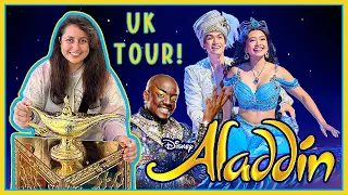 Aladdin the Musical UK Tour THEATRE Vlog | Milton Keynes 2024