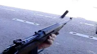 M2 Carbine full auto ejection in hi speed