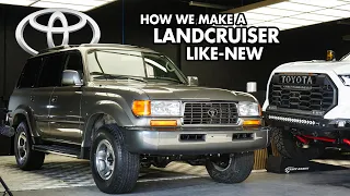 The Best Toyota Land Cruiser Undercarriage HANDS DOWN! Dry Ice Detailing & More