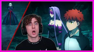 Rider and Shiro Vs Alter Saber Fight Heaven's Feels III *REACTION*