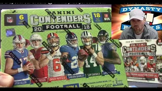 18 19 20 21 22 Contenders Football Card 5 Box Partial Case Break Mixer #17   Sports Cards