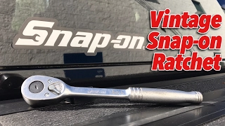 Vintage Snap-on Ratchet And A VERY VERY SPECIAL GUEST - MUST SEE!!