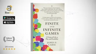 Finite and Infinite Games    Book Summary By James P.Carse  Life as play and possible
