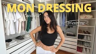 LE DRESSING DE MES RÊVES : énorme tri, organisation et rangement *satisfaisant*