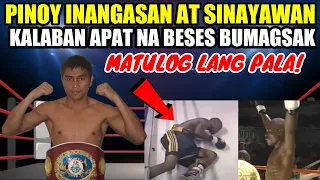 PINOY INANGASAN AT SINAYAWAN PA! 4X PINABAGSAK ANG KALABAN