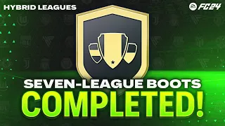 Seven League Boots SBC Completed | Hybrid Leagues | Tips & Cheap Method | EAFC 24