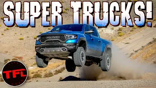 It's The Age Of The SUPER Truck! Raptor vs TRX vs Cyber Truck vs Rivian vs Hummer EV!