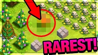 The 5 RAREST Obstacles in Clash of Clans! Do YOU Have one?!   | CoC |