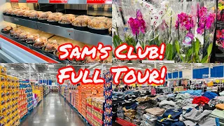 FULL TOUR OF SAM'S CLUB! (My First Time Ever To Become A Member!)