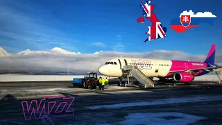 WizzAir A321 | London Luton (LTN) - Poprad (TAT) | Tripreport