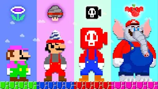 Super Mario but There are All Powerups in New Super Mario Bros. Wii? | ADN MARIO GAME