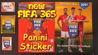 Panini Sticker Album FIFA 365 Saison 2021 new stickers Golden World of Football Lucky Bag Cromos