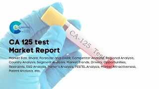 CA 125 test Market Report 2024 | Forecast, Market Size & Growth