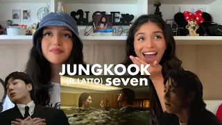 [ENG SUB] 정국 (JUNG KOOK) 'Seven (feat. Latto)' Official MV REACTION || Angie&Mara