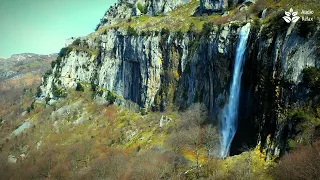 Эпический горный водопад, звуки природы для учебы, белый шум для сна.