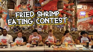 FRIED SHRIMP EATING CONTEST!!! $100 CASH PRIZE!! at The Juicy Seafood in Columbus, GA! #RainaisCrazy