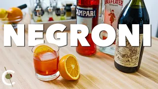 How to Make a Perfect NEGRONI; it's SO Easy! |  C is for Cocktails