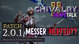 Chivalry's First Patch is Finally Here! Was it Worth the Wait? | Chivalry 2 - Patch 2.0.1