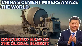 Smooth Ride Ahead! American Drivers Embrace Chinese-Made Cement Mixers.