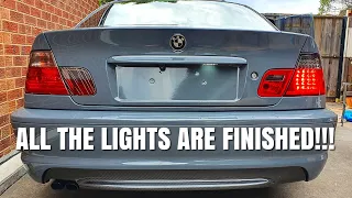 LED Tail Lights on the BMW E46 Build