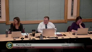 Planning Board 1/3/23