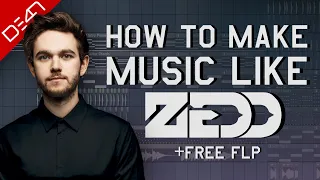 How To Make Music Like ZEDD - FL Studio Tutorial (+FREE FLP)