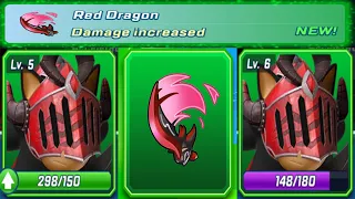 Sonic Forces Speed Battle - Dragon Hunter Lancelot Lv 6 Upgraded - Red Dragon More Damage Gameplay