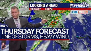 Tampa weather | heavy winds, thunderstorms coming on April 11, 2024