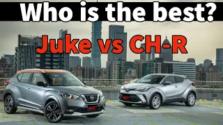 Toyota CHR vs Nissan Juke Review & Comparison English ,Toyota Vs Nissan ,CHR Vs Juke youth garage