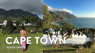 🇿🇦 Cape Town Travel Vlog 2024 | Boulders Beach, Chapmans Peak Drive, Stellenbosch | South Africa 4K