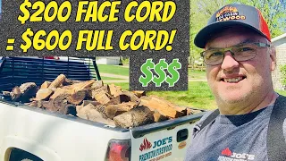 FIREWOOD | Delivering a truckload of "Mid-Grade"