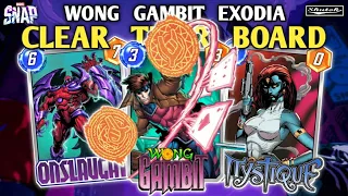 Wong Gambit Exodia Clear Their Board, Silver Surfer Inside this Deck - Marvel SNAP