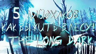 5 ЛАЙФХАКОВ КАК ВЫЖИТЬ В ЛЕСУ! - THE LONG DARK