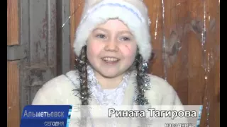 В конноспортивной школе Альметьевска показали новогоднее представление