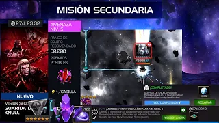 COMO OBTENER TODOS LOS PREMIOS DE LA MISION SECUNDARIA GUARIDA DE KNULL ¿EL PEOR EVENTO? - MCOC