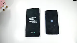 Samsung Galaxy S20 FE VS iPhone 12 Mini Speed & Speaker Test In 2021!