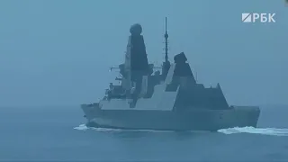 Russian and Royal Navy communication in Black Sea