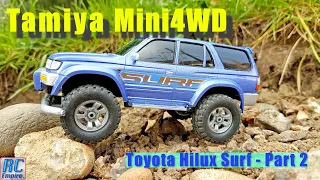 Tamiya Wild Mini4WD: Toyota Hilux Surf - Part 2: Mini drive