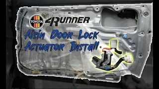 How to Replace Door Lock Actuator on 2nd Gen 4Runner (1990-1995 )PLUS Huge Channel Update!