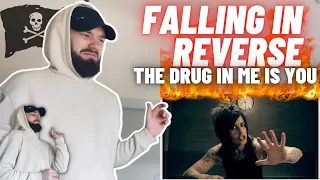 TeddyGrey Reacts to “Falling In Reverse - The Drug In Me Is You” | FIRST REACTION