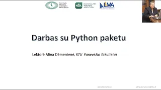 Programavimas Pythonu abiturientams. Kaip parengti Python sistemą darbui