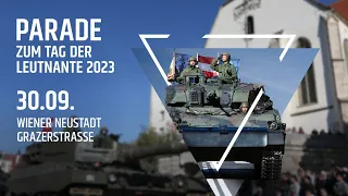 Parade zum Tag der Leutnante 2023