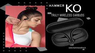 BEST TWS EARPHONES UNDER 5000   Perfect Workout Earbuds HINDI Review - Hammer KO