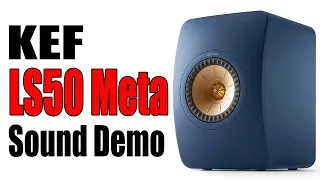 KEF LS50 Meta with Cambridge CXA61 Sound Song Demo, BETTER THAN LS50, Best Book Shelf Loud Speakers