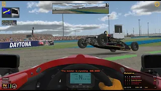 Worst driver in Iracing - FF1600 at Daytona rallycross[4th]